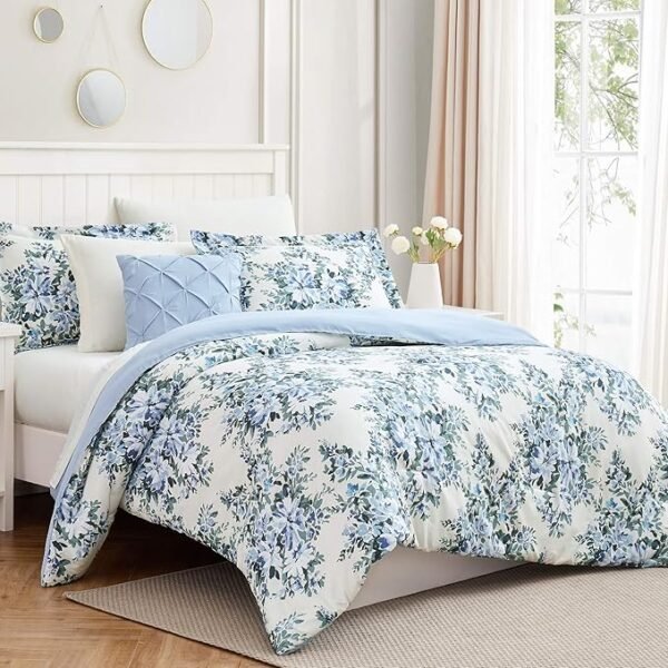 91jfD585DoL._AC_SX679_.jpg Modern Threads Lily King 8-Piece All-Season Bedding Set